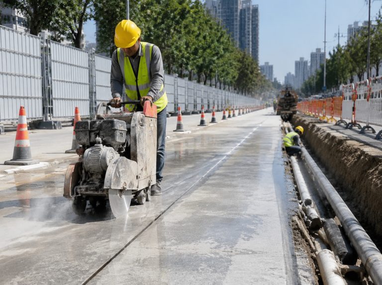 西秀区混凝土路面静力切割